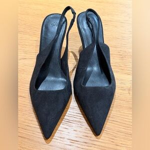H&M Elegant Black Pointed Heels